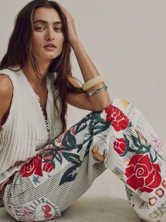 Free People Denim - NWT Free People We The Free Lost & Found Boyfriend Jeans in Secret Getaway